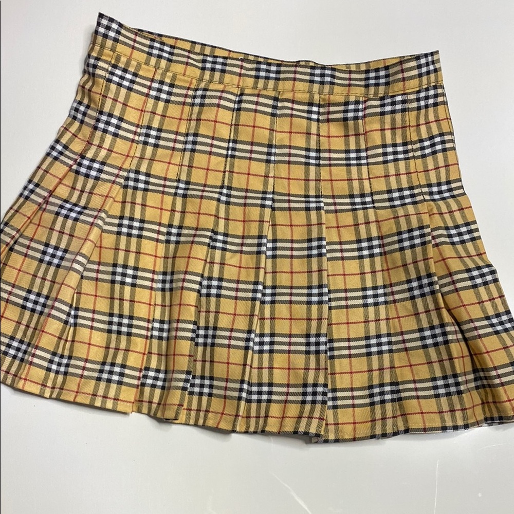 Plaid Skirt